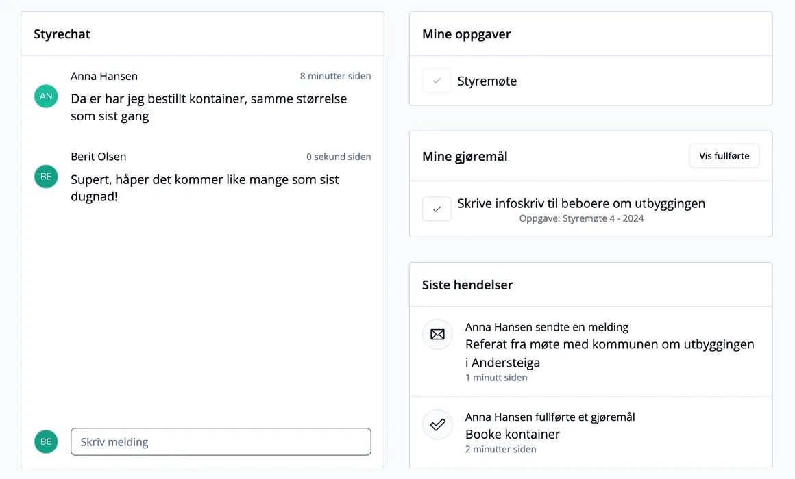 Effektiv håndtering av styrearbeid