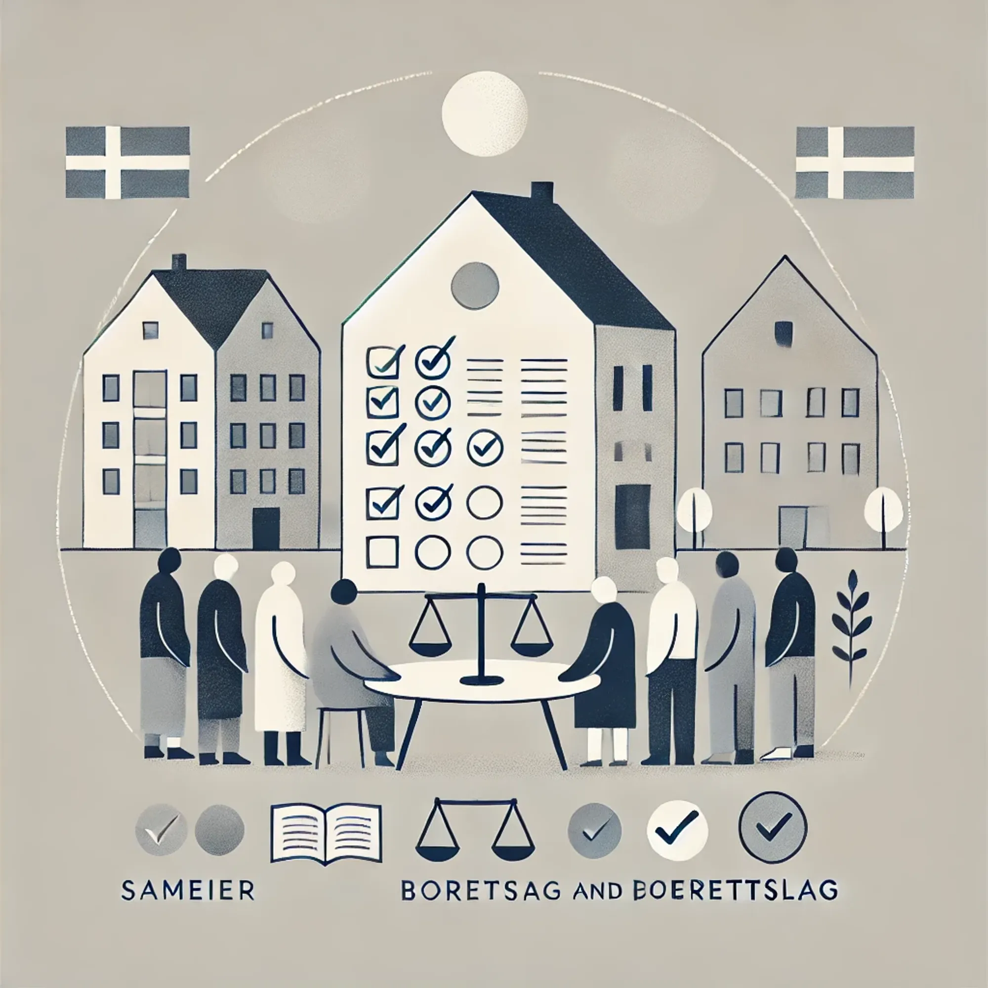 Cover for Hvordan fungerer stemmegivning og mindretallsvern i boligsameier og borettslag?